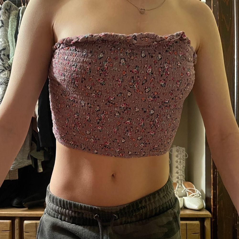 Floral Bandeau Top